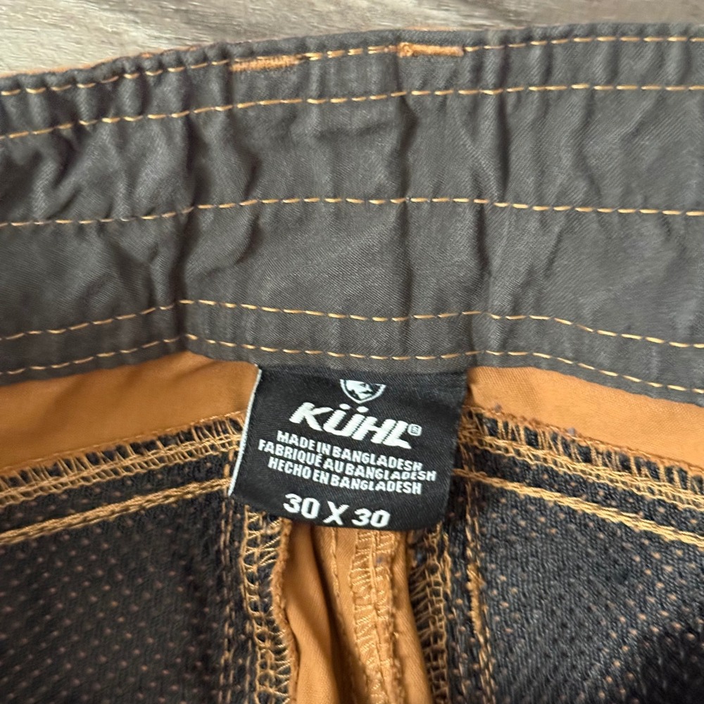 Kuhl Mens 28x28 Deceptr Hiking Pants Brown Technical Outdoor Trekking Gorpcore - Picture 7 of 9